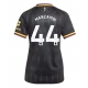 Aston Villa Johan Manzambi #44 Replike Gostujuci Dres za Ženska 2026-27 Kratak Rukav